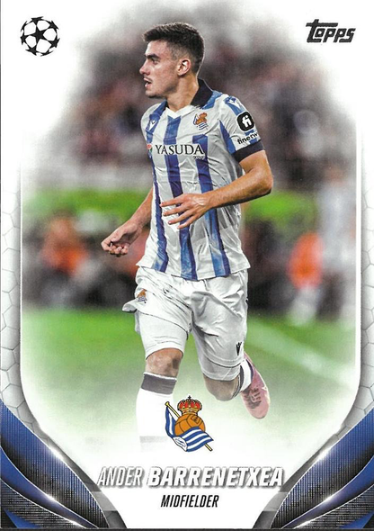 2023 Topps UCC Ander Barrenetxea #193 Real Sociedad