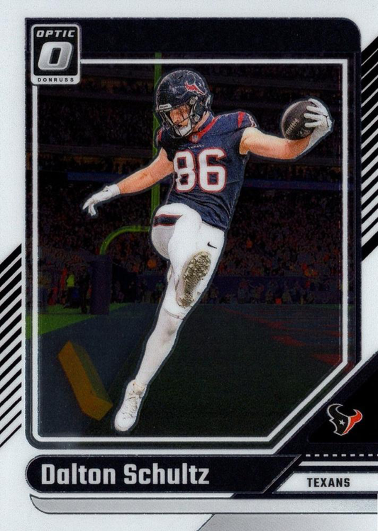2024 Donruss Optic Football Dalton Schultz Houston Texans #80
