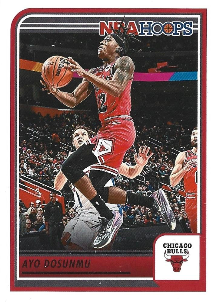 2023 Panini Hoops Ayo Dosunmu #12 Chicago Bulls