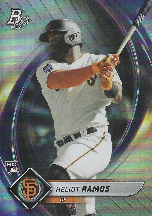 2022 Topps Bowman Platinum Heliot Ramos RC San Francisco Giants #35