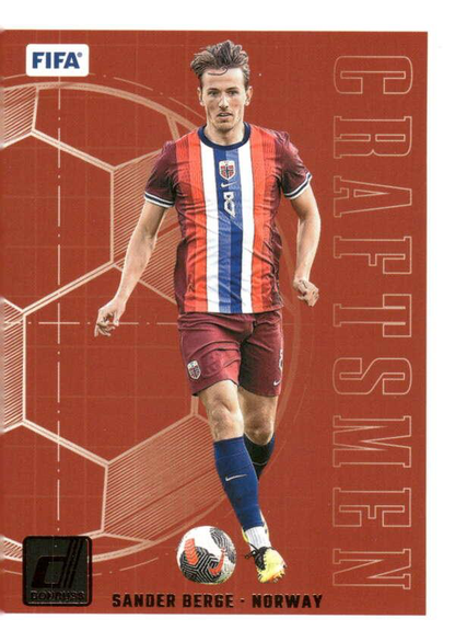 2024 Panini Donruss Craftsmen Sander Berge #9 Norway