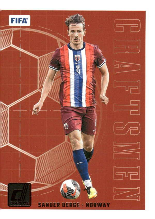 2024 Panini Donruss Craftsmen Sander Berge #9 Norway