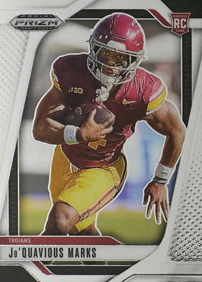 2025 Panini Prizm Draft Picks Woody Marks #138 USC Trojans