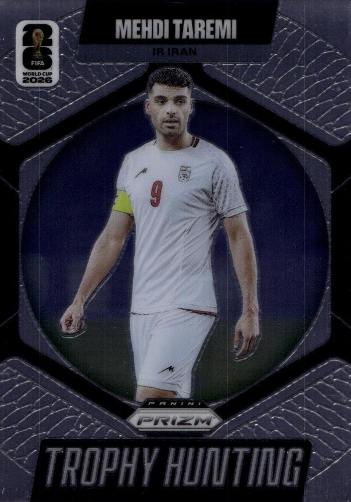 2026 Panini Prizm World Cup Trophy Hunting Mehdi Taremi #11 Iran