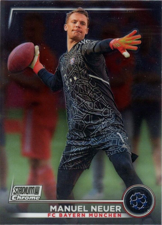 2022 Topps Stadium Club Chrome UCC Manuel Neuer #1 FC Bayern Munchen