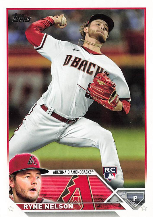 2023 Topps Series 2 Ryne Nelson RC Arizona Diamondbacks #459