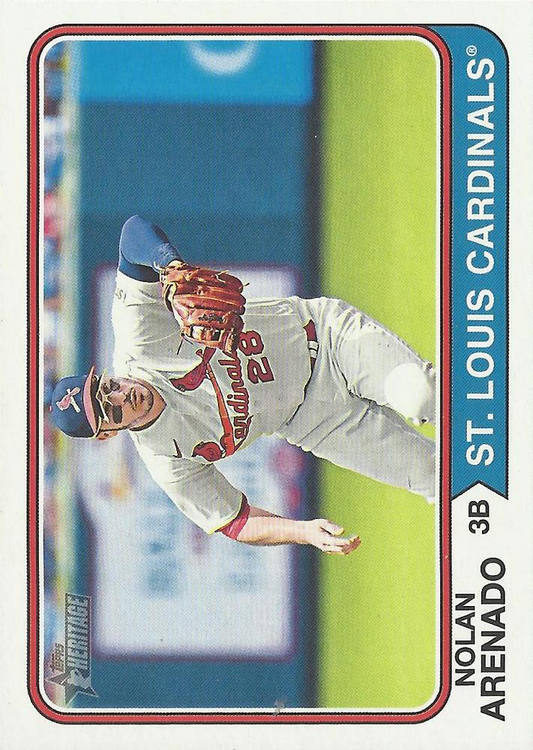 2023 Topps Heritage Nolan Arenado #677 St. Louis Cardinals