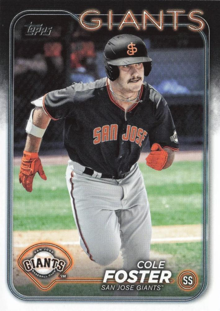 2024 Topps Pro Debut Cole Foster #PD-132 San Jose Giants