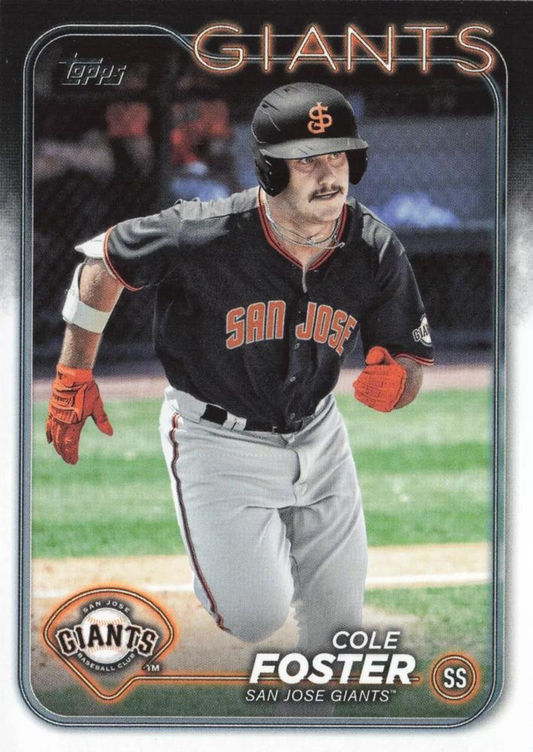 2024 Topps Pro Debut Cole Foster #PD-132 San Jose Giants