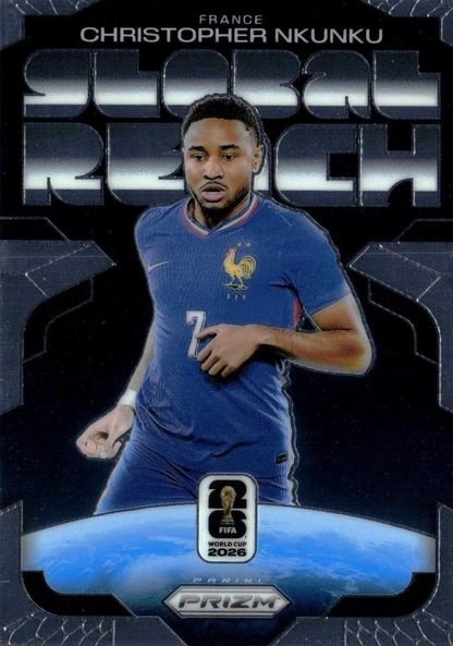 2026 Panini Prizm World Cup Global Reach Christopher Nkunku #1 France