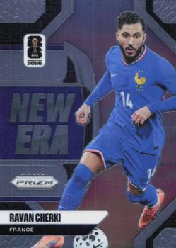 2026 Panini Prizm FIFA World Cup New Era Rayan Cherki #8 France