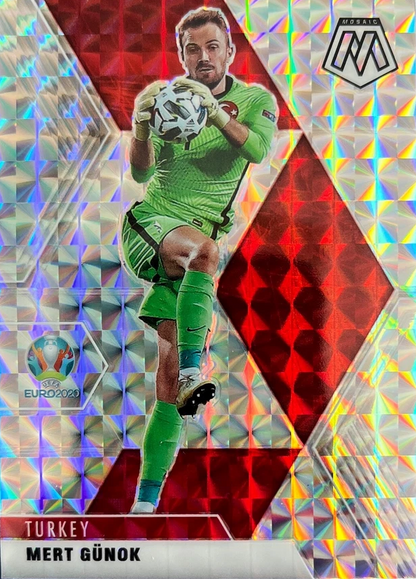 2022 Panini Mosaic UEFA EURO 2020 Mosaic Prizm Mert Gunok #93 Turquie