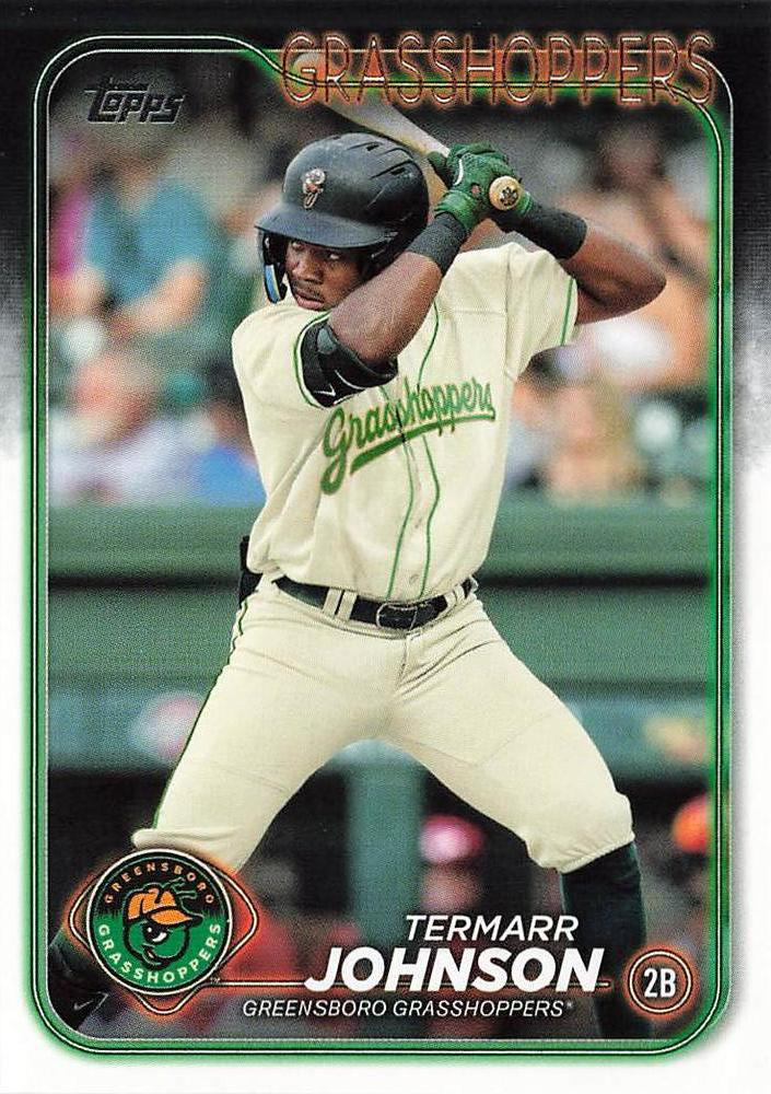 2024 Topps Pro Debut Termarr Johnson #PD-175 Greensboro Grasshoppers