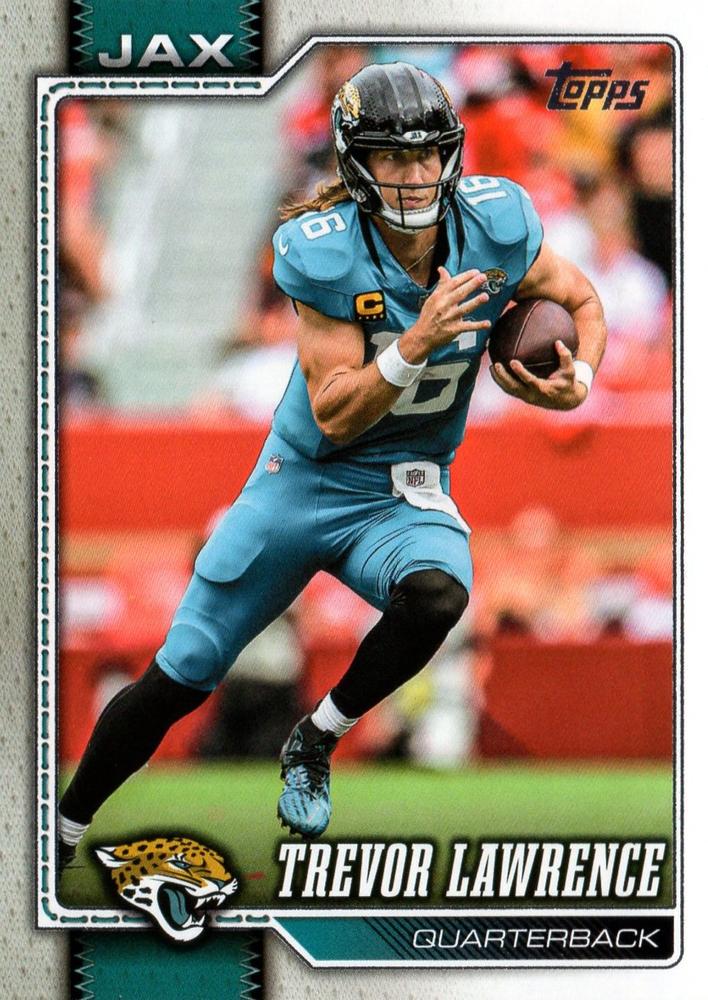 2026 Topps Flagship Trevor Lawrence #94 Jacksonville Jaguars