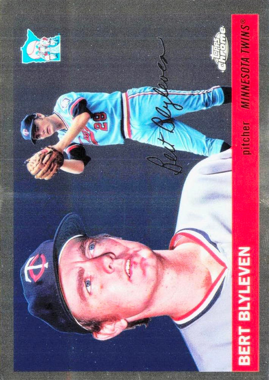 2025 Topps Chrome Platinum Bert Blyleven #452 Minnesota Twins