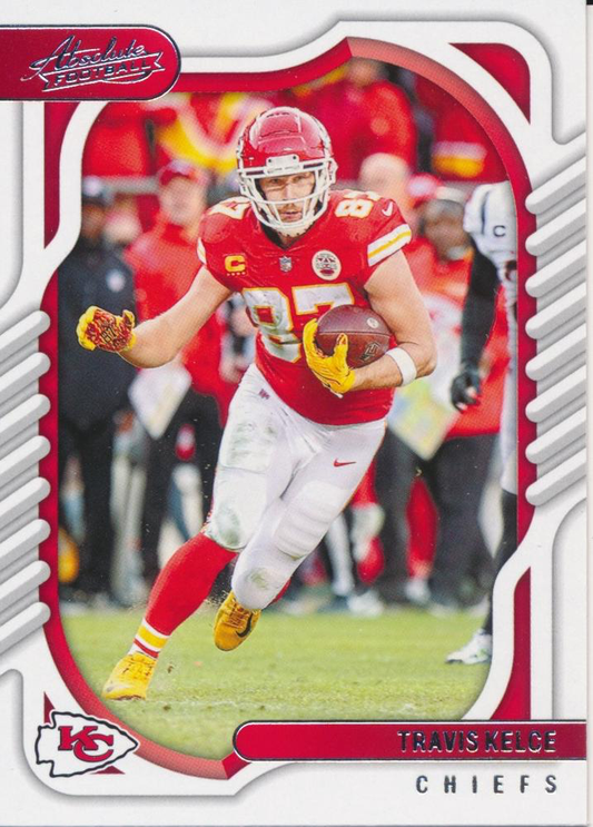 2022 Panini Absolute Travis Kelce #37 Kansas City Chiefs