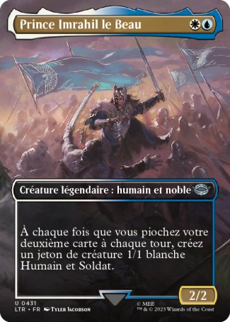 2023 Magic MTG Le Seigneur des Anneaux Prince Imrahil le Beau LTR #431