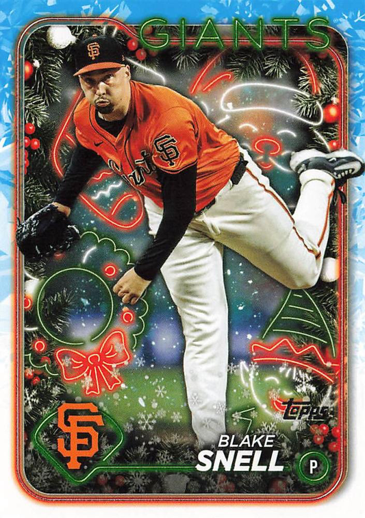 2024 Topps Holiday Blake Snell San Francisco Giants #H21