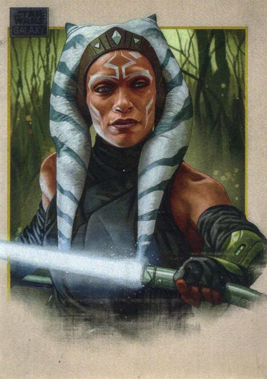 2024 Topps Chrome Star Wars Galaxy Ahsoka Tano #74