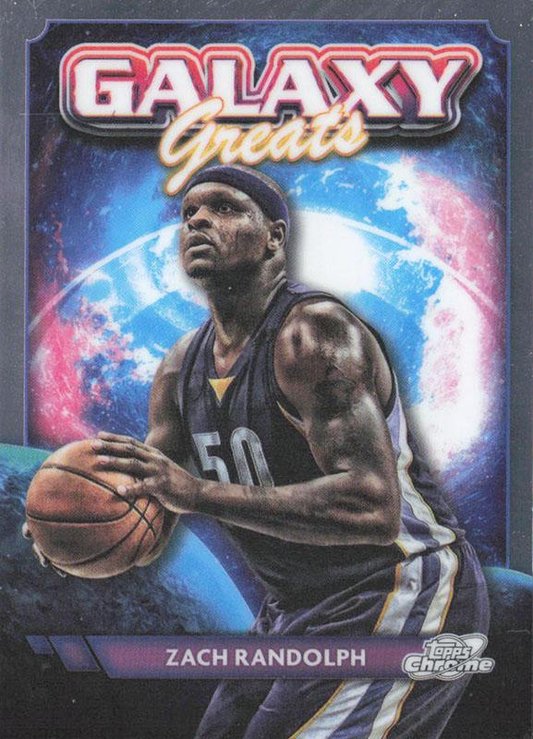2023 Topps Chrome Cosmic Galaxy Greats Zach Randolph #GG-31 Memphis Grizzlies