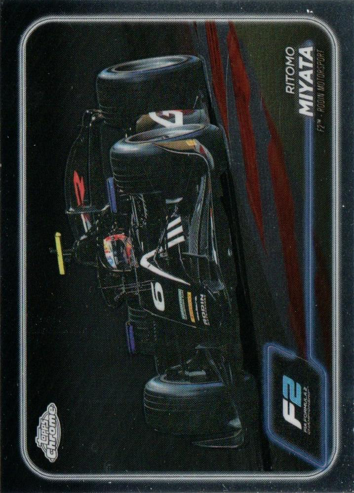 2024 Topps Chrome Formula 1 Ritomo Miyata F2C #98 Rodin Motorsport