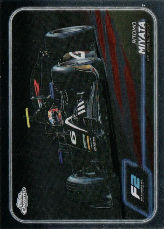 2024 Topps Chrome Formula 1 Ritomo Miyata F2C #98 Rodin Motorsport
