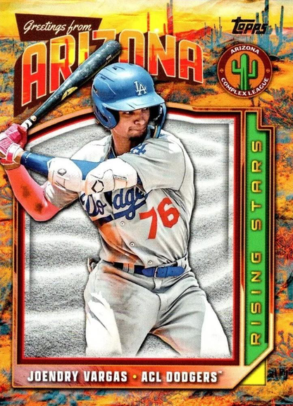 2024 Topps Pro Debut Complex League Rising Stars Joendry Vargas #CLRS-18 ACL Dodgers
