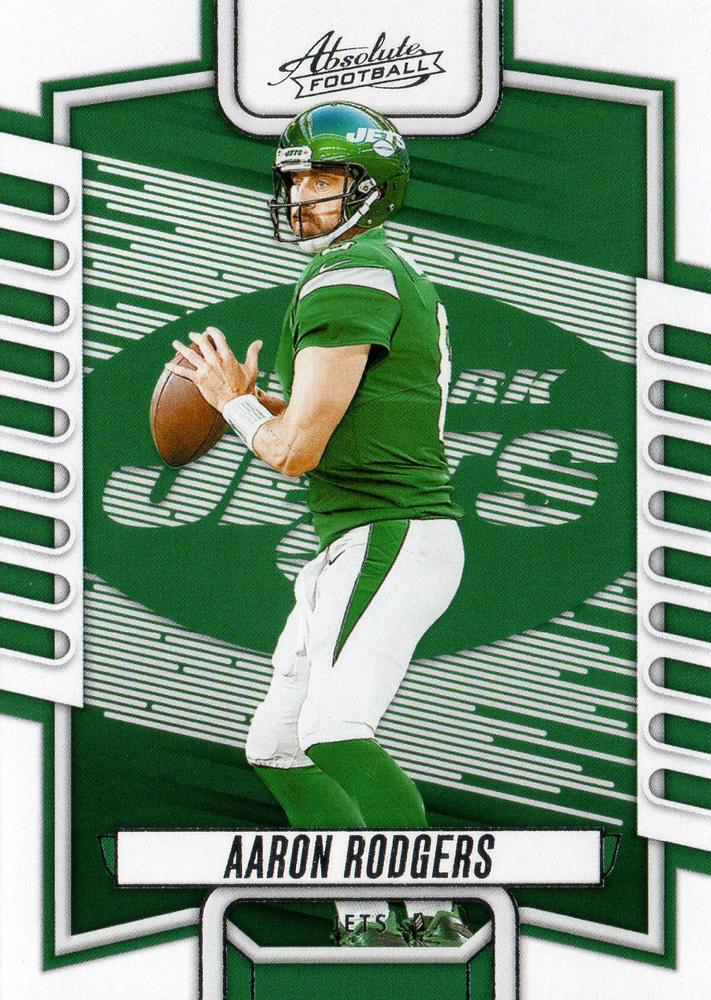 2023 Panini Absolute Aaron Rodgers #13 New York Jets