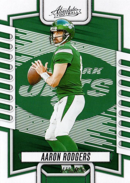 2023 Panini Absolute Aaron Rodgers #13 New York Jets