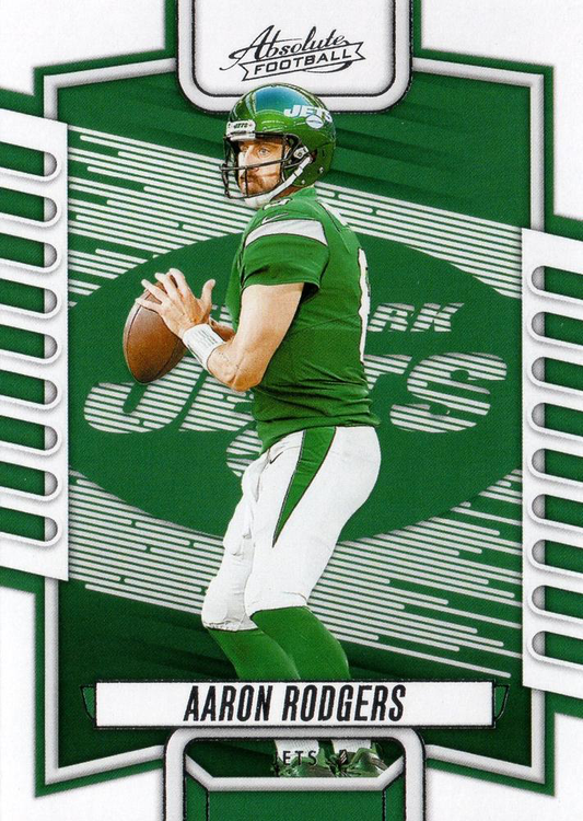 2023 Panini Absolute Aaron Rodgers #13 New York Jets