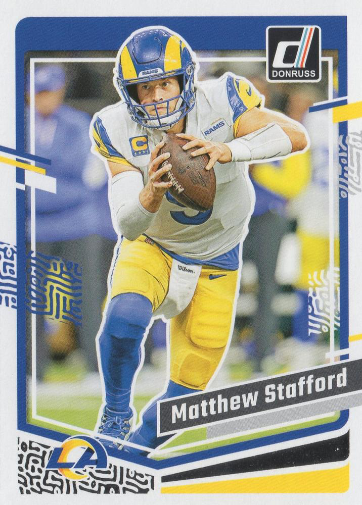 2023 Panini Donruss Matthew Stafford #169 Los Angeles Rams
