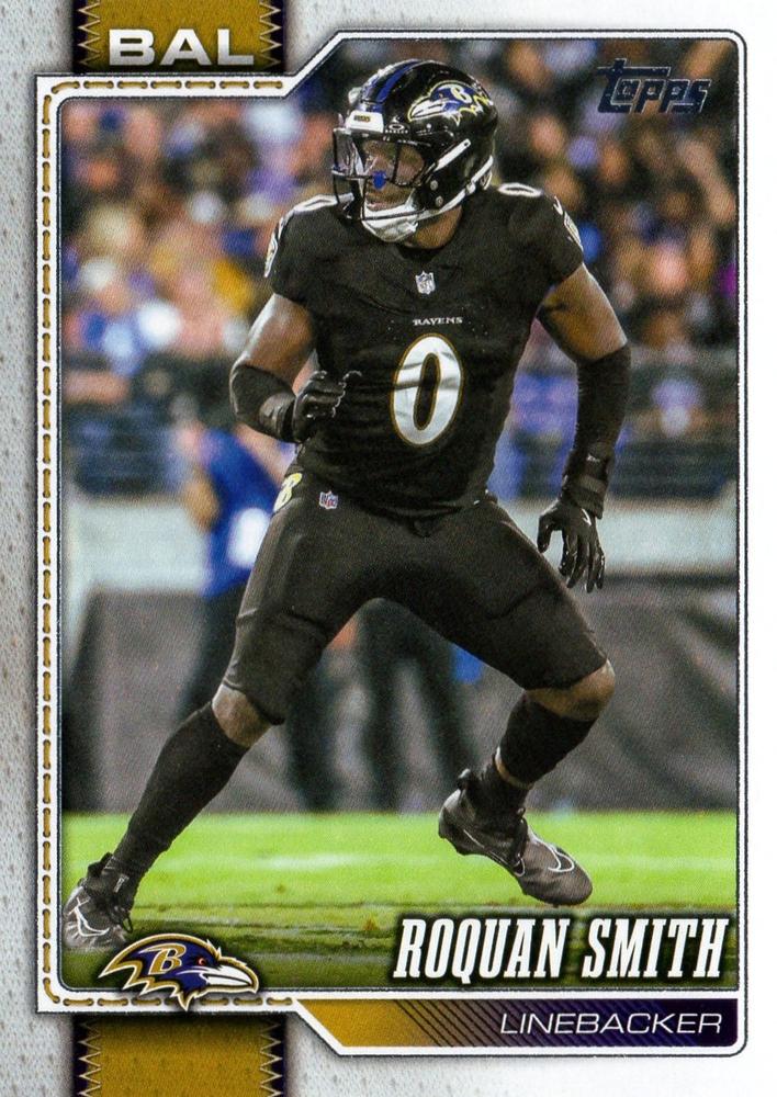 2026 Topps Flagship Roquan Smith #17 Baltimore Ravens