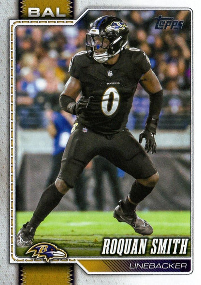 2026 Topps Flagship Roquan Smith #17 Baltimore Ravens