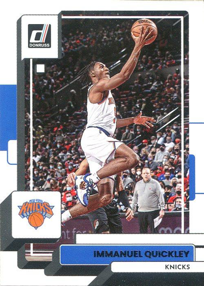 2022 Panini Donruss Immanuel Quickley #175 New York Knicks