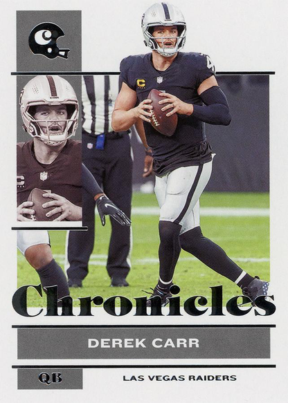 2021 Panini Chronicles Derek Carr #62 Las Vegas Raiders