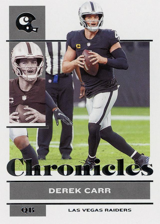2021 Panini Chronicles Derek Carr #62 Las Vegas Raiders