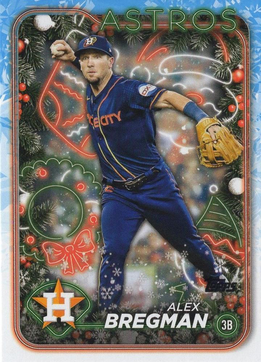 2024 Topps Holiday Alex Bregman Houston Astros #H49