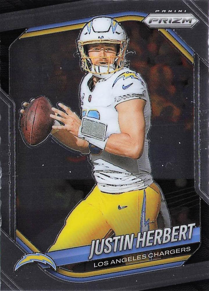 2025 Panini Prizm Justin Herbert #215 Los Angeles Chargers