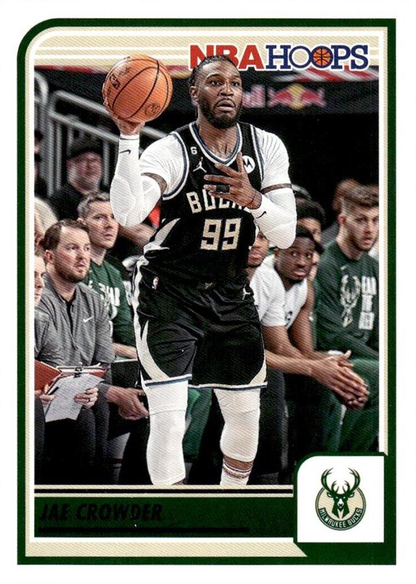 2023 Panini Hoops Jae Crowder #50 Milwaukee Bucks