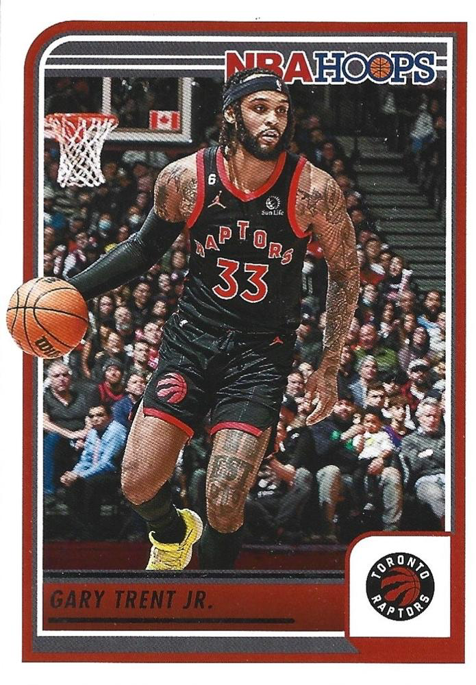 2023 Panini Hoops Gary Trent Jr. #63 Toronto Raptors