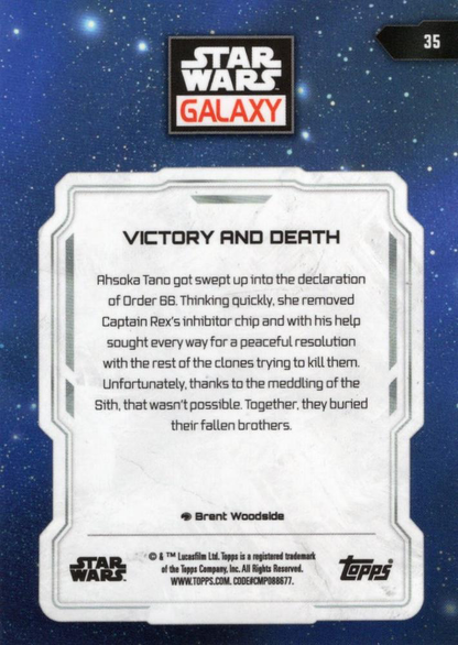 2024 Topps Chrome Star Wars Galaxy Victory and Death #35
