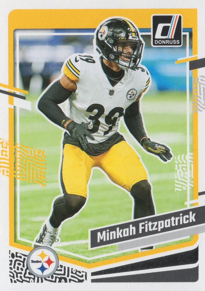2023 Panini Donruss Minkah Fitzpatrick #250 Pittsburgh Steelers