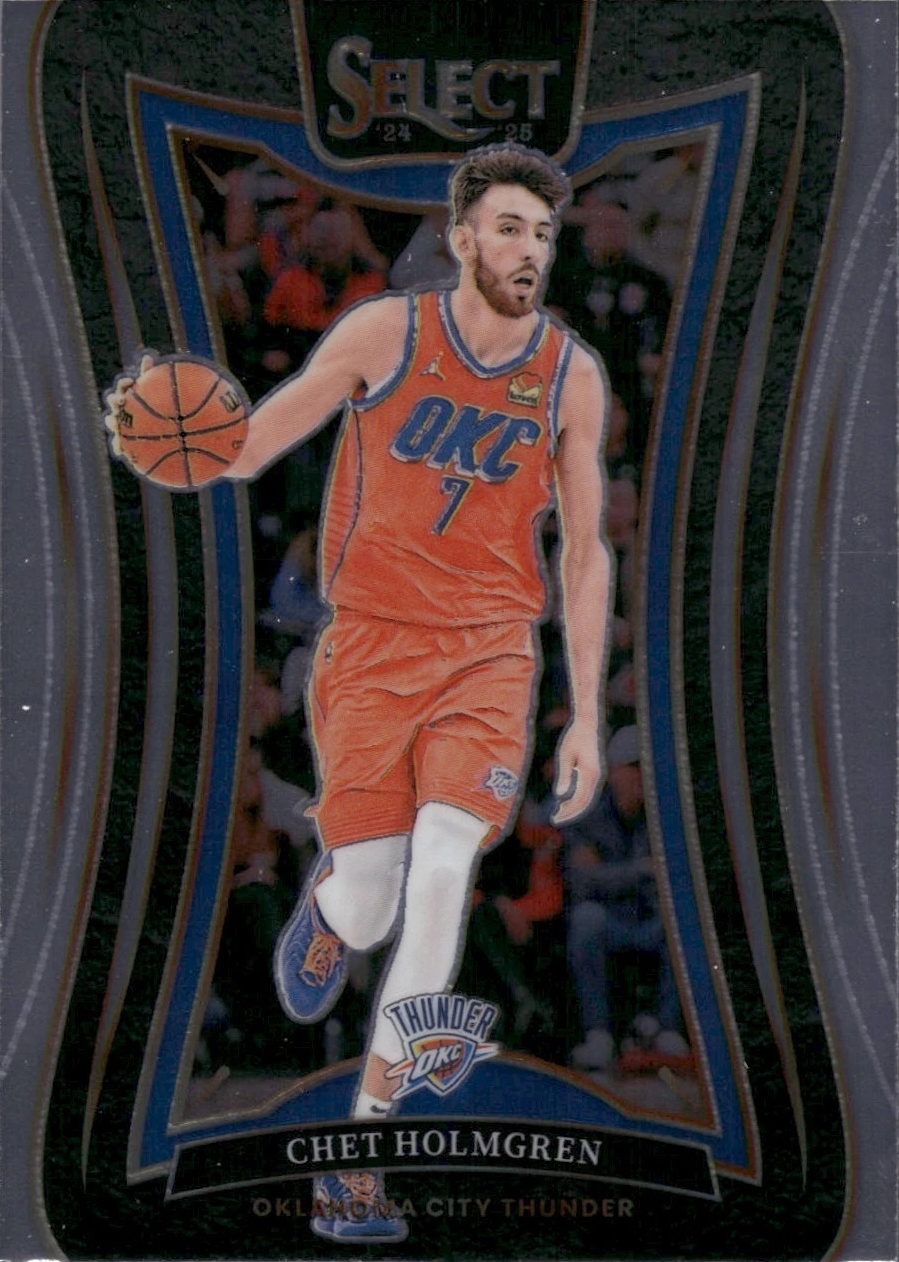 2024 Panini Select Chet Holmgren Mezzanine #322 Oklahoma City Thunder