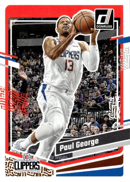 2023 Panini Donruss Paul George #167 Los Angeles Clippers