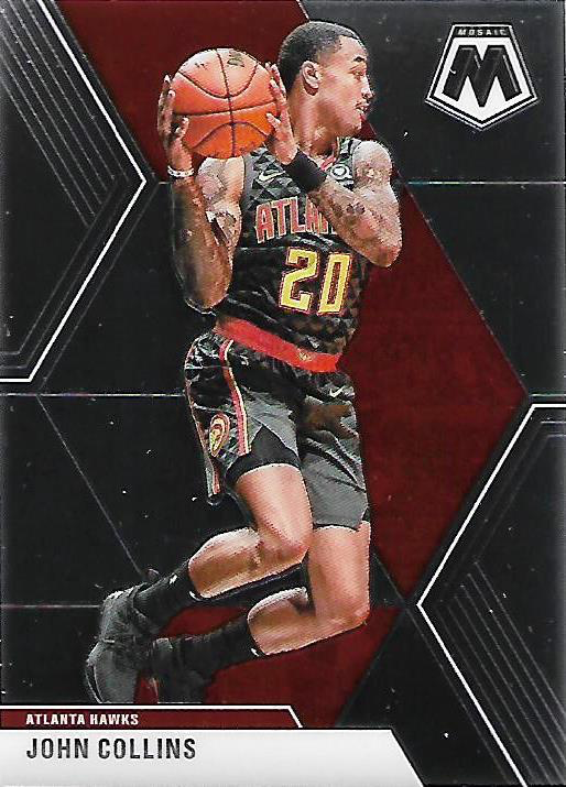 2019 Panini Mosaic John Collins #192 Atlanta Hawks