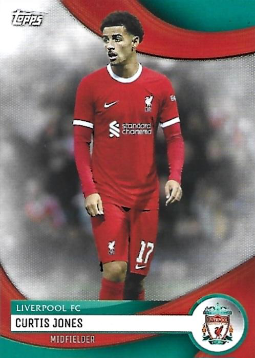 2023 Topps Liverpool Team Set Curtis Jones #11 Liverpool