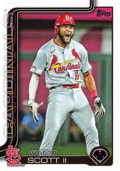 2025 Topps Series 2 Victor Scott II #551 St. Louis Cardinals