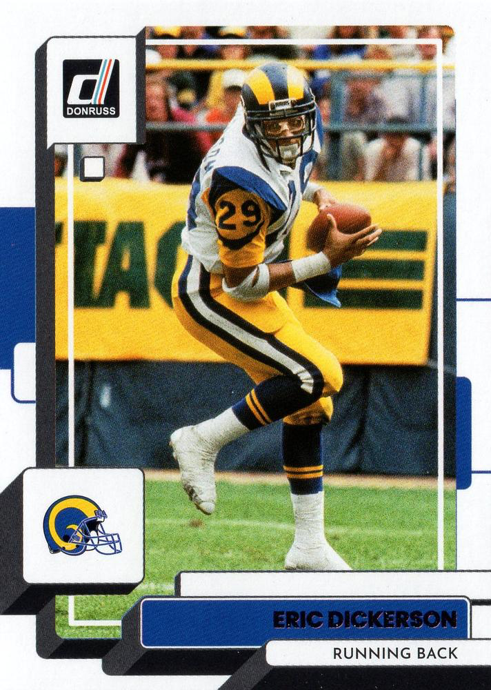 2022 Panini Donruss Eric Dickerson #14 Los Angeles Rams