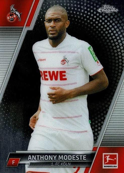 2021 Topps Chrome Bundesliga Anthony Modeste #57 1. FC Koln