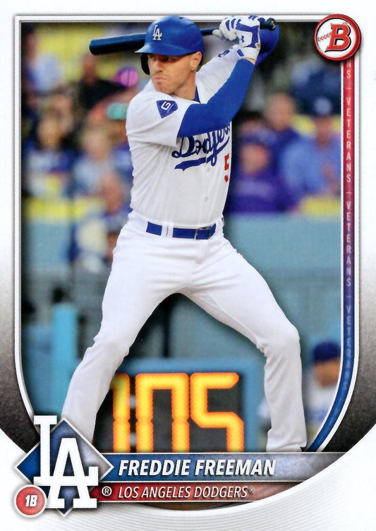2025 Topps Bowman Freddie Freeman Los Angeles Dodgers #5